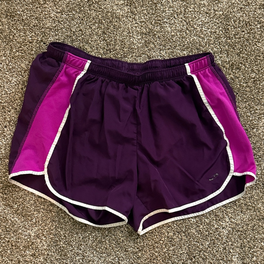 Champion Women's Purple and Pink Athletic Shorts